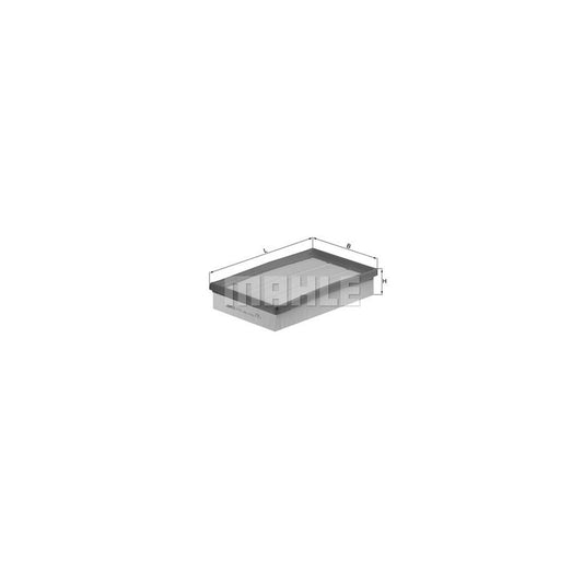 MAHLE ORIGINAL LX 1074 Air Filter for FIAT STILO Filter Insert