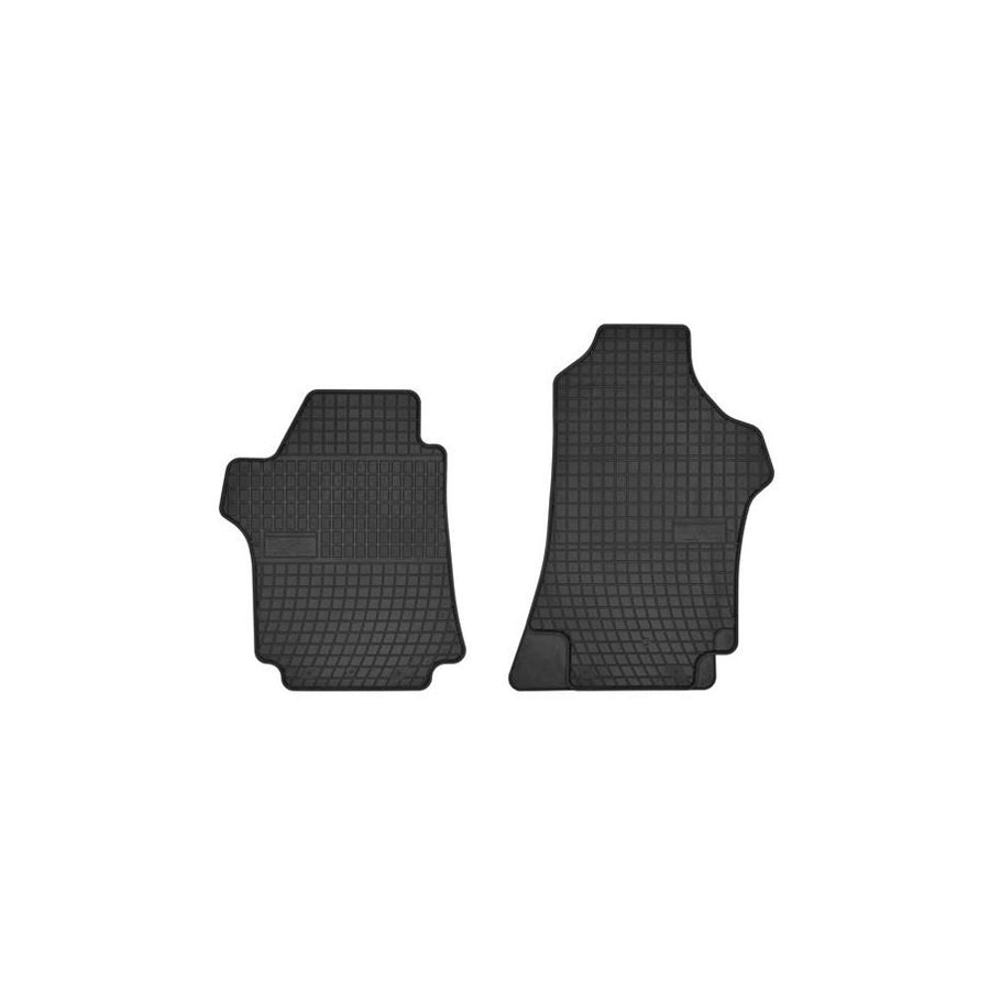 FROGUM Tailored D00438 Floor mat set for HYUNDAI H-1 Box Elastomer, Front, Quantity: 2, Black, (LHD)
