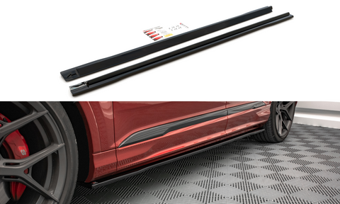 Maxton Design Audi SQ7 / Q7 S-Line MK2 (4M) Facelift Side Skirts Diffusers