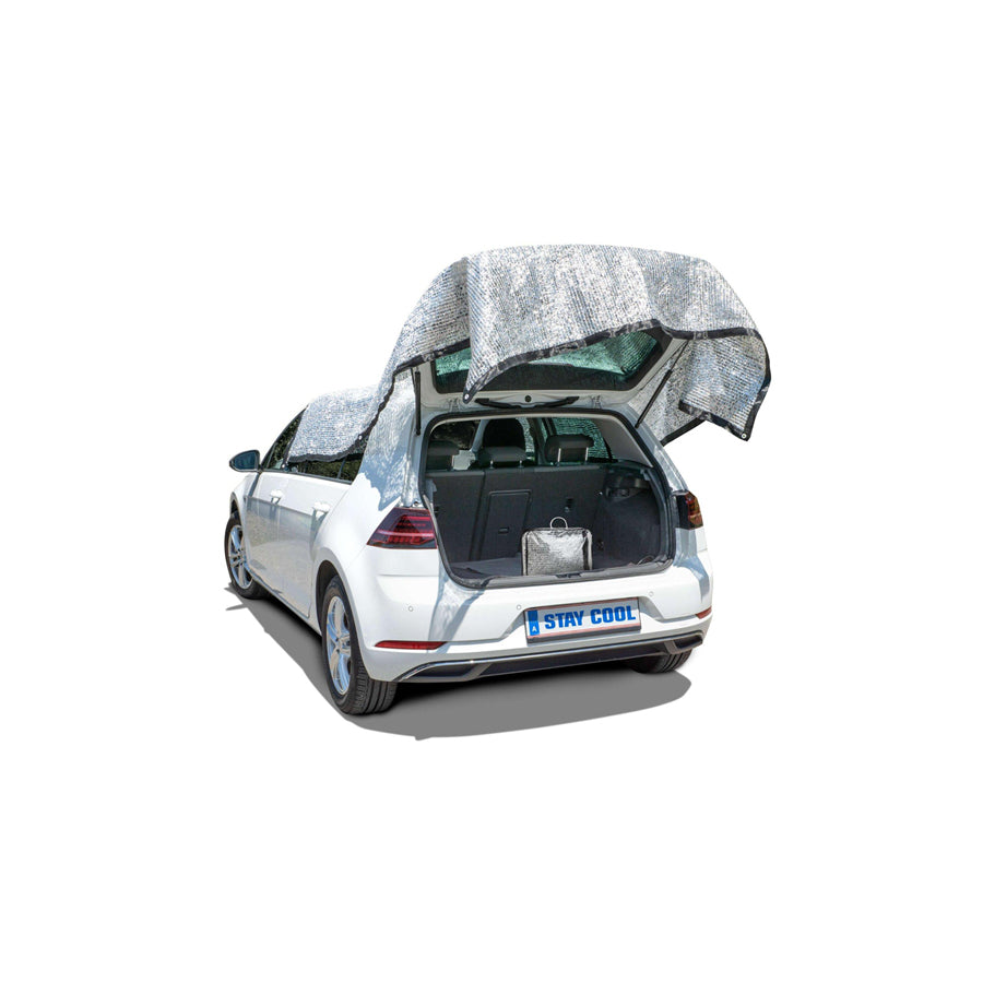 WALSER Stay Cool 31096 Car sun shade Silver, Aluminium