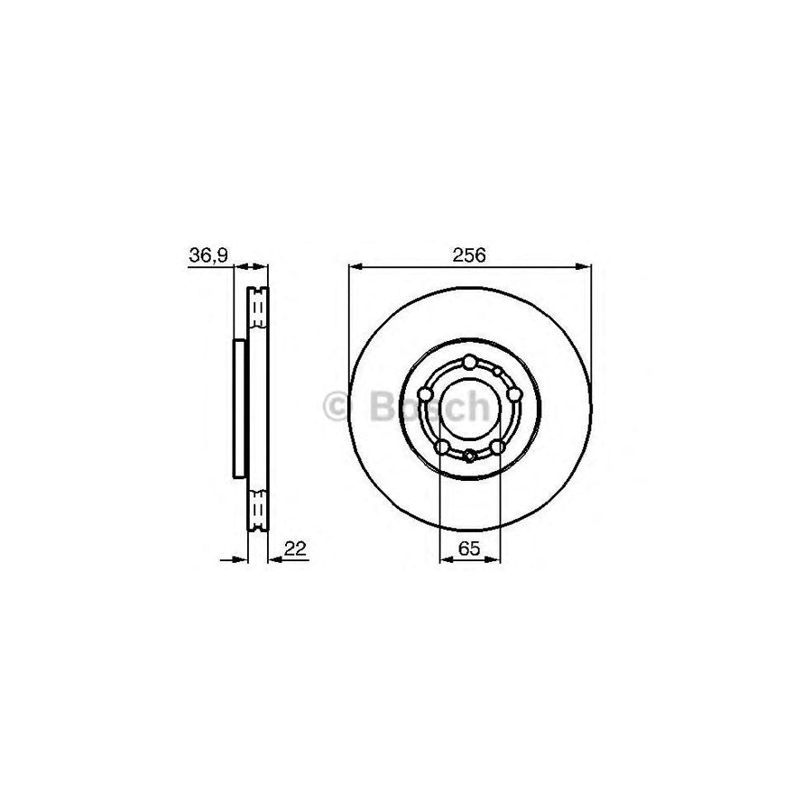 BOSCH 0 986 478 988 Brake Disc Internally Vented Vented Oiled High carbon with bolts screws