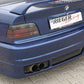 Rieger 00049035 BMW 3 Series E36 Rear Bumper -  Matte Black