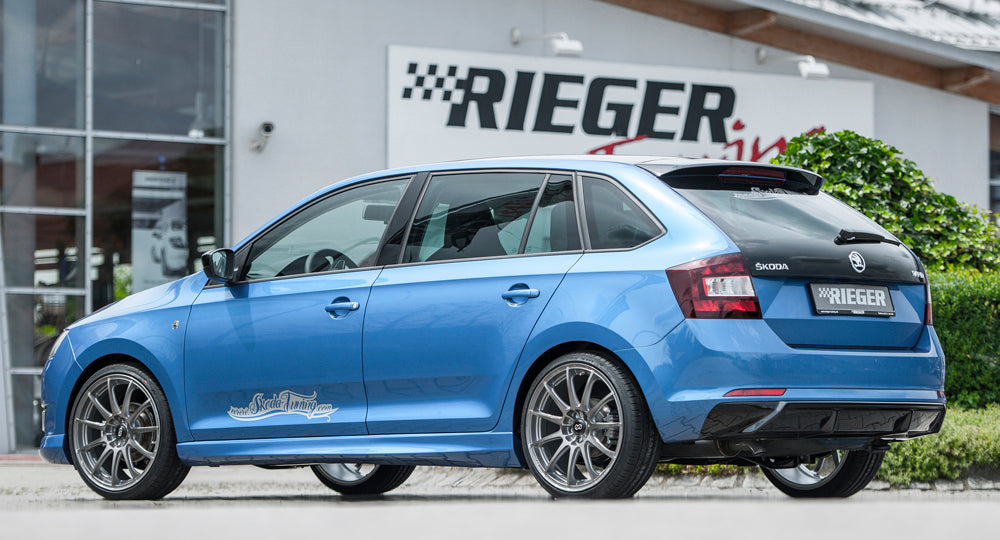 Rieger 00079024 Skoda NH Rapid Right Side Skirt