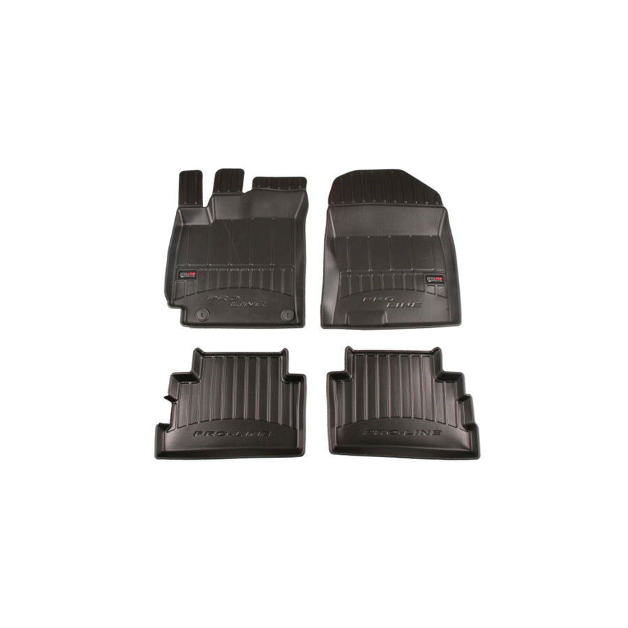 FROGUM 3D408456 Floor mat set for HYUNDAI Kona (OS) SUV Elastomer, Front and Rear, Quantity: 4, Black