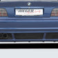 Rieger 00049035 BMW 3 Series E36 Rear Bumper -  Matte Black