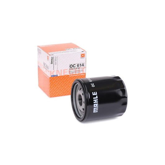 MAHLE ORIGINAL OC 614 Oil Filter Spin-on Filter, with one anti-return valve