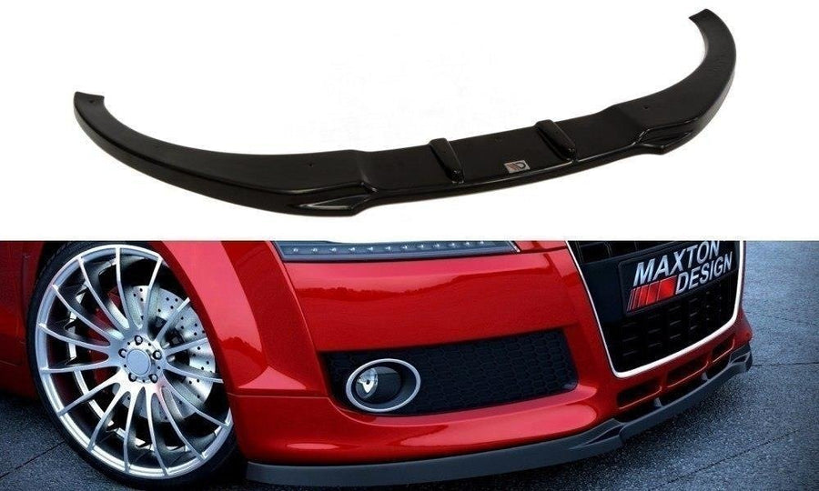 Maxton Design AU-TT-2-FD1T Front Splitter Audi TT 8J | Duco Car Parts UK Car Parts
