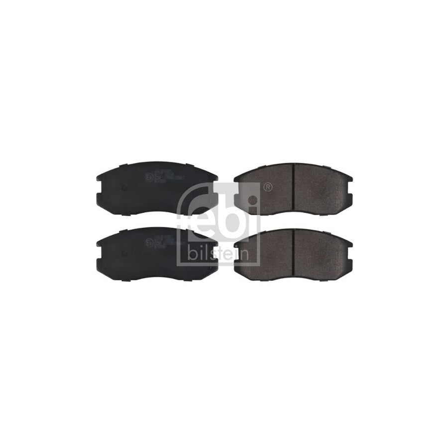 Febi Bilstein 16325 Brake Pad Set Front Axle Excl Wear Warning Contact