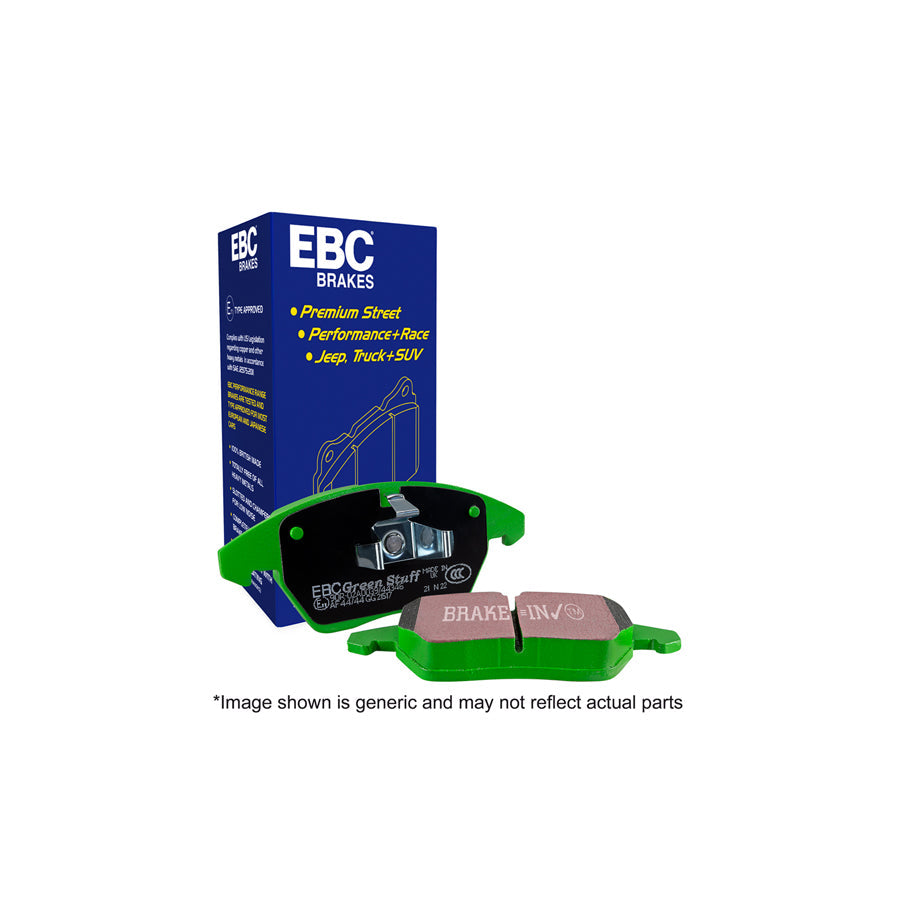 EBC DP2946 Nissan Micra (K11) Greenstuff Front Brake Pads - Akebono Caliper 1 | Duco Car Parts UK Car Parts