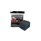 Chemical Guys Happy Ending Edgeless Microfiber Towels, 16"x16" (3 Pack) Black | Duco Car Parts UK Car Parts