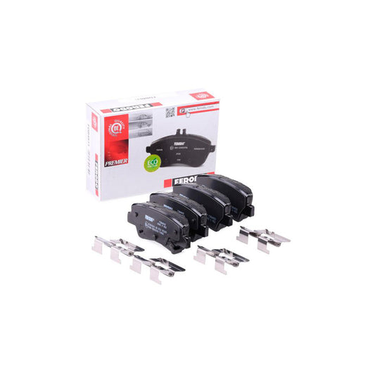 Ferodo Fdb4833 Brake Pad Set Premier With Acoustic Wear Warning With Accessories