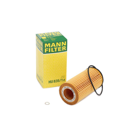 MANN-FILTER HU 835/1 z Oil Filter with seal, Filter Insert