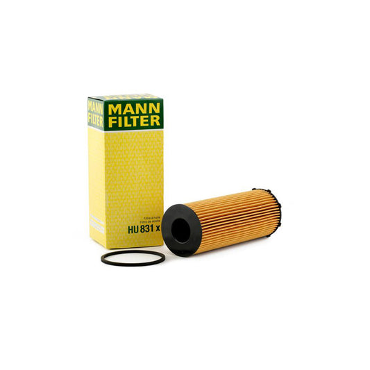 MANN-FILTER HU 831 x Oil Filter with seal, Filter Insert