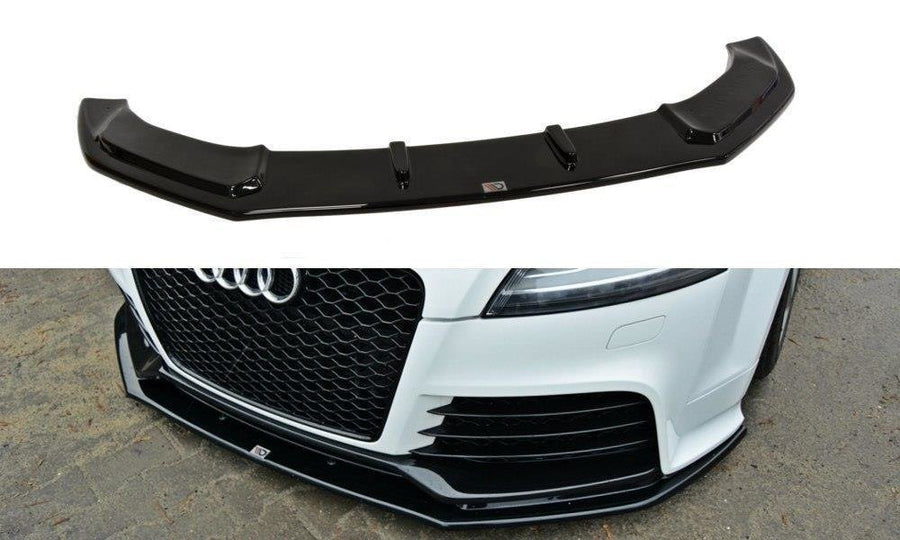Maxton Design AU-TT-2-RS-FD1T Front Splitter V.1 Audi TT RS 8J | Duco Car Parts UK Car Parts