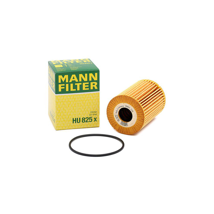 MANN-FILTER HU 825 x Oil Filter with seal, Filter Insert
