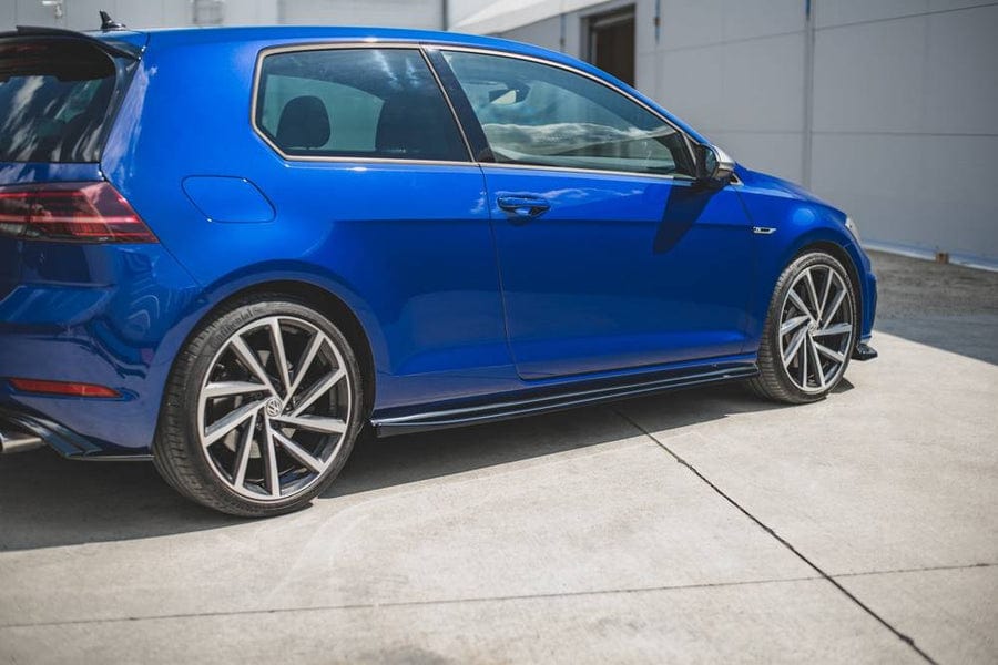 Maxton Design Volkswagen Golf R / R-Line MK7.5 Side Skirts Diffusers V.4