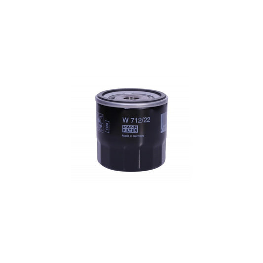 MANN-FILTER W 712/22 Oil Filter Spin-on Filter