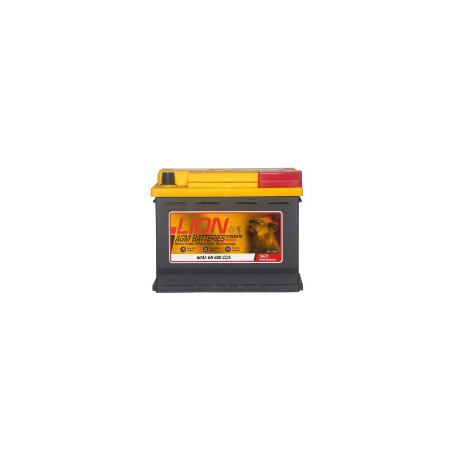 Lion AGM 096 Car Battery - 3 Year Guarantee