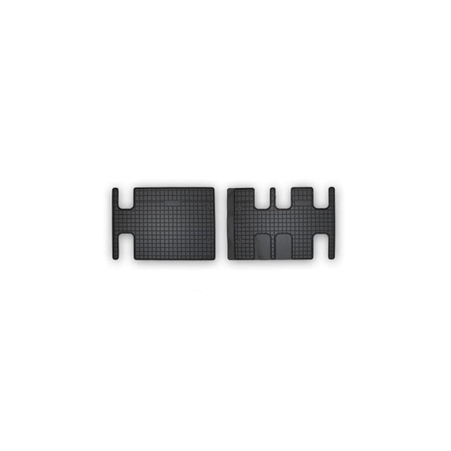 FROGUM Tailored 402416 Floor mat set for CITROEN Dispatch III MPV (V) Elastomer, Rear, Quantity: 2, Black, (LHD)