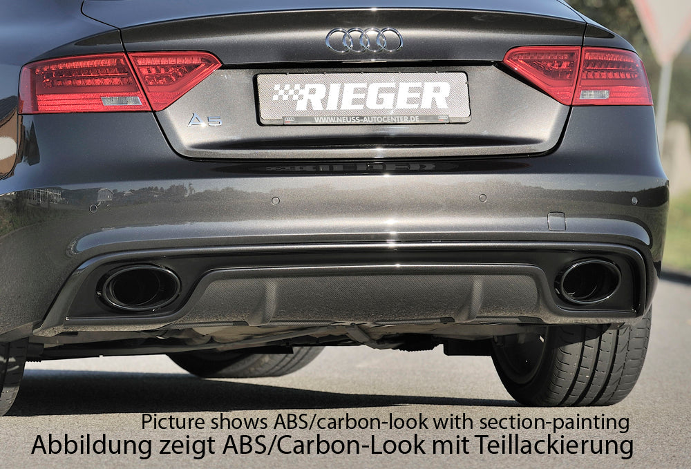 Rieger 00055480 Audi B8 B81 Rear Diffuser (A5 & S5)