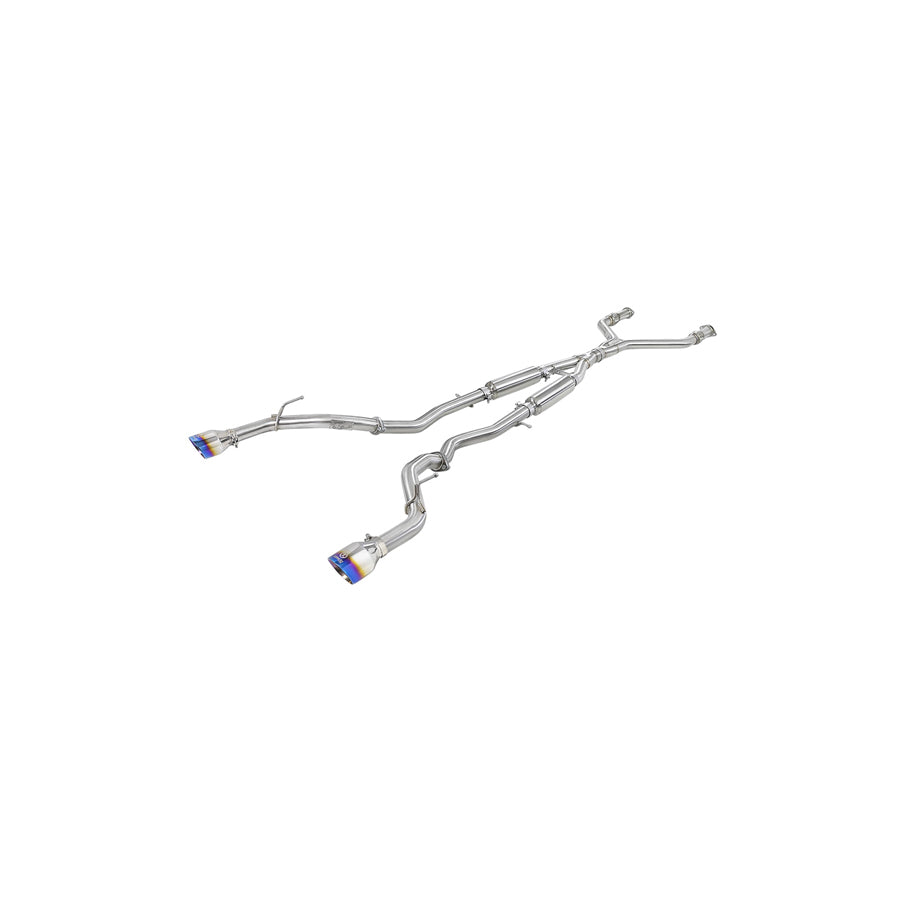 aFe Infiniti Q50 Takeda 304 Stainless Steel Cat-Back Exhaust System