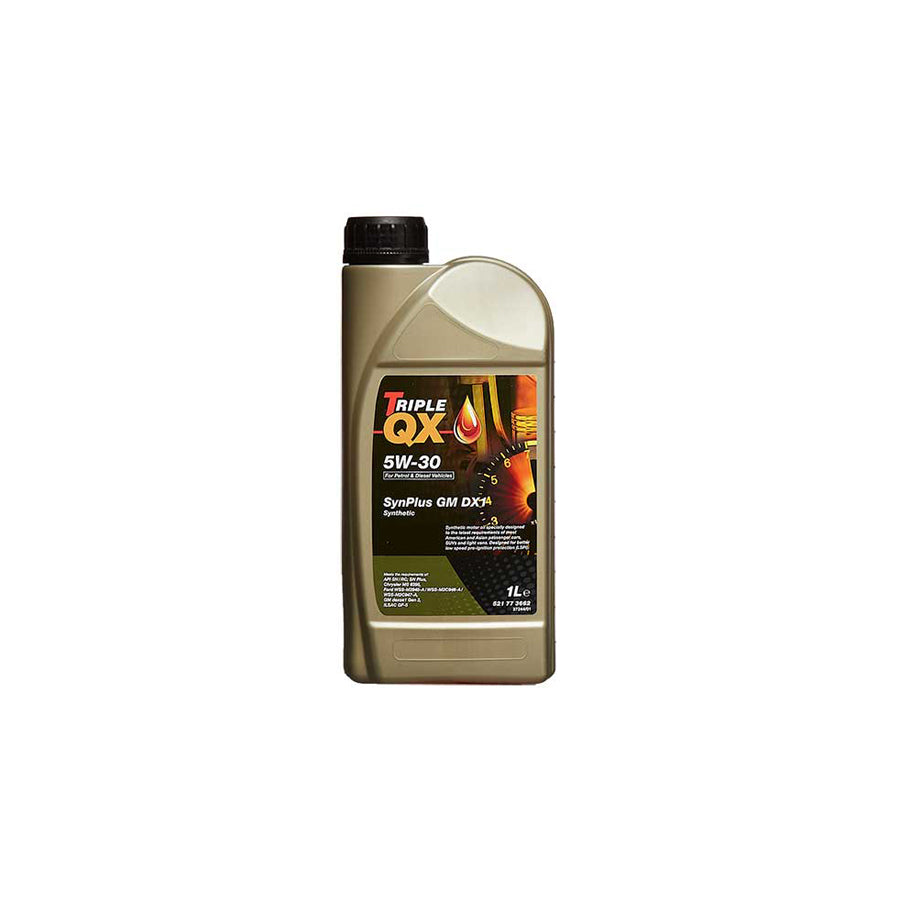 TRIPLE QX SynPlus Engine Oil 5W-30 GM Dexos1 - 1Ltr