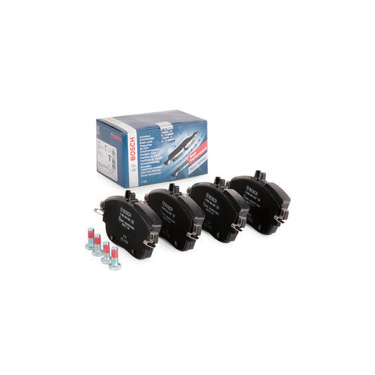 Bosch 0986494662 Brake Pad Set With Anti Squeak Plate With Bolts Screws With Accessories BP1507