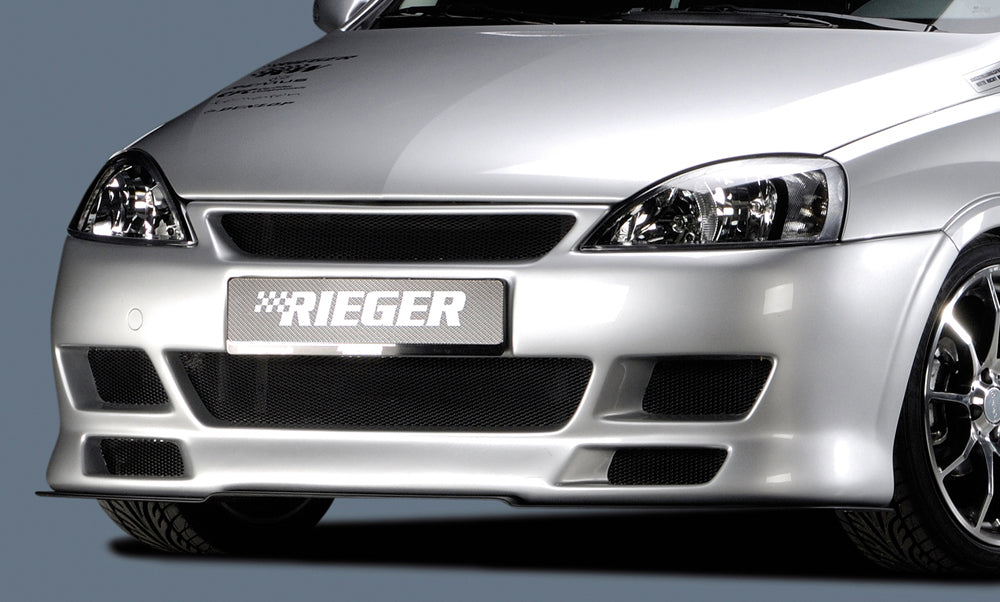 Rieger 00058917 Opel Corsa C Front Bumper