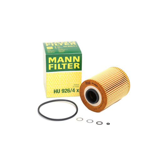 MANN-FILTER HU 926/4 x Oil Filter with seal, Filter Insert