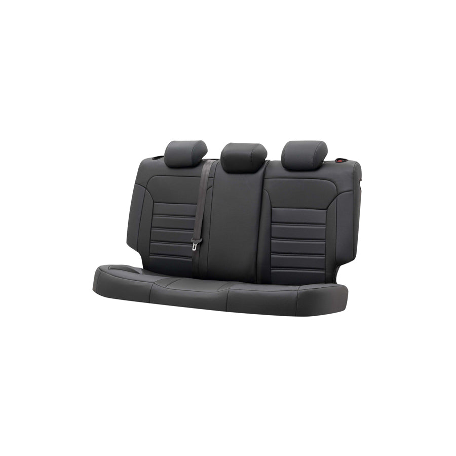 WALSER Robusto 38021 Car seat cover Black, Rear