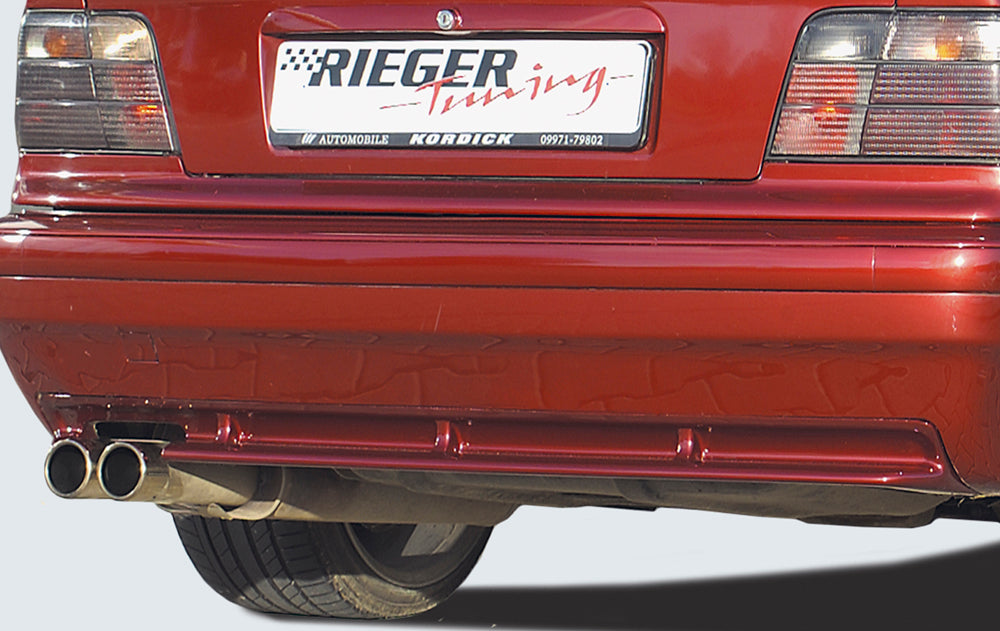 Rieger 00049031 BMW 3 Series E36 Rear Diffuser