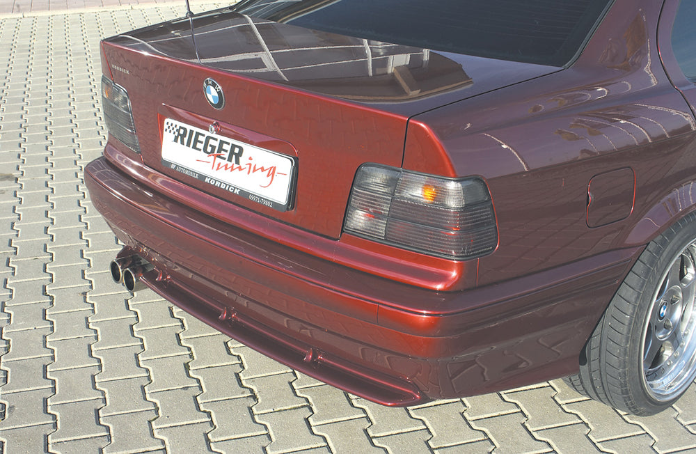 Rieger 00049031 BMW 3 Series E36 Rear Diffuser
