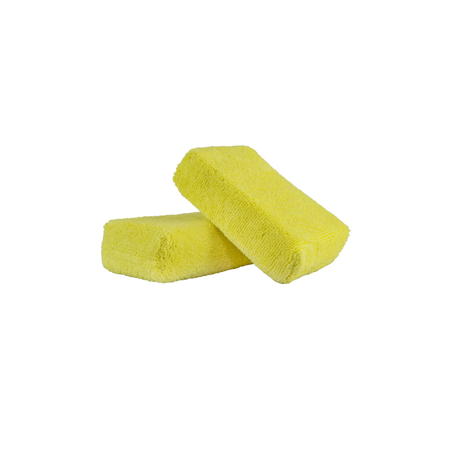 Chemical Guys Premium Grade Workhorse Microfiber Applicator Yellow | Duco Car Parts UK Car Parts