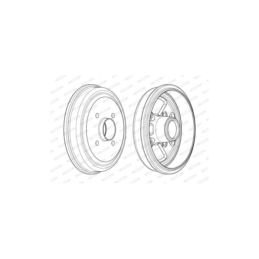 Ferodo Fsl973 Brake Pad Set Fuse Technology Not Prepared For Wear Indicator