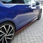 Maxton Design Volkswagen Golf R / R-Line MK7.5 Side Skirts Diffusers V.2