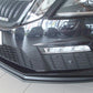 Rieger 00079030 Skoda 5E Octavia RS Front Splitter -  Matte Black