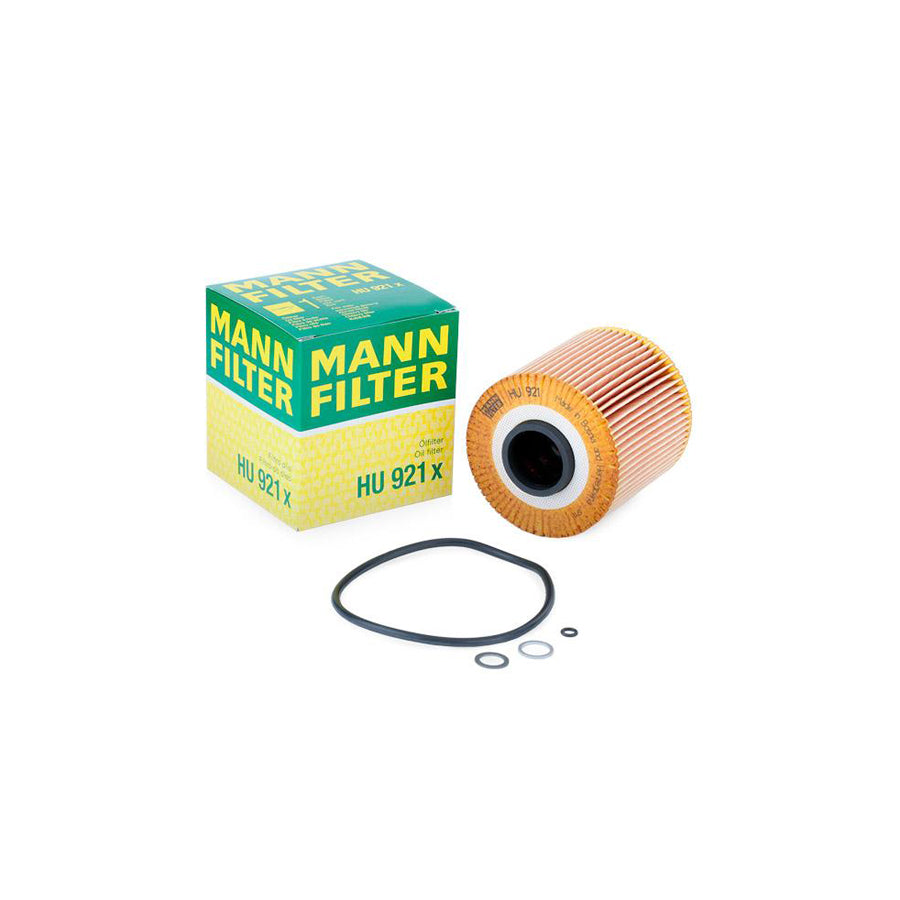 MANN-FILTER HU 921 x Oil Filter with seal, Filter Insert