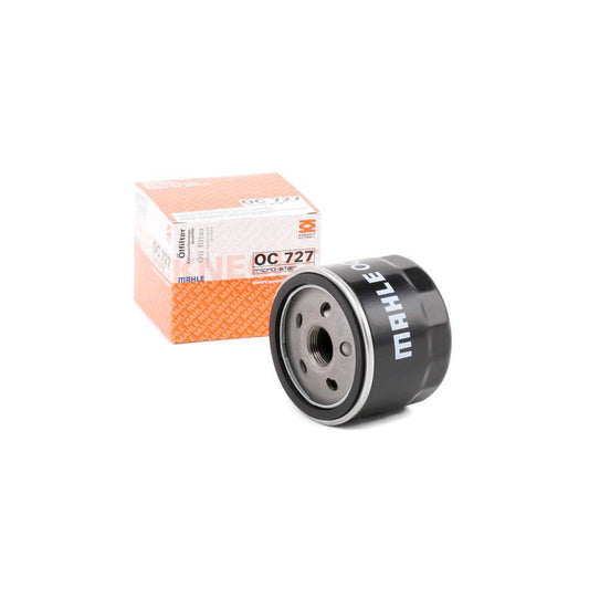 MAHLE ORIGINAL OC 727 Oil Filter Spin-on Filter, with one anti-return valve