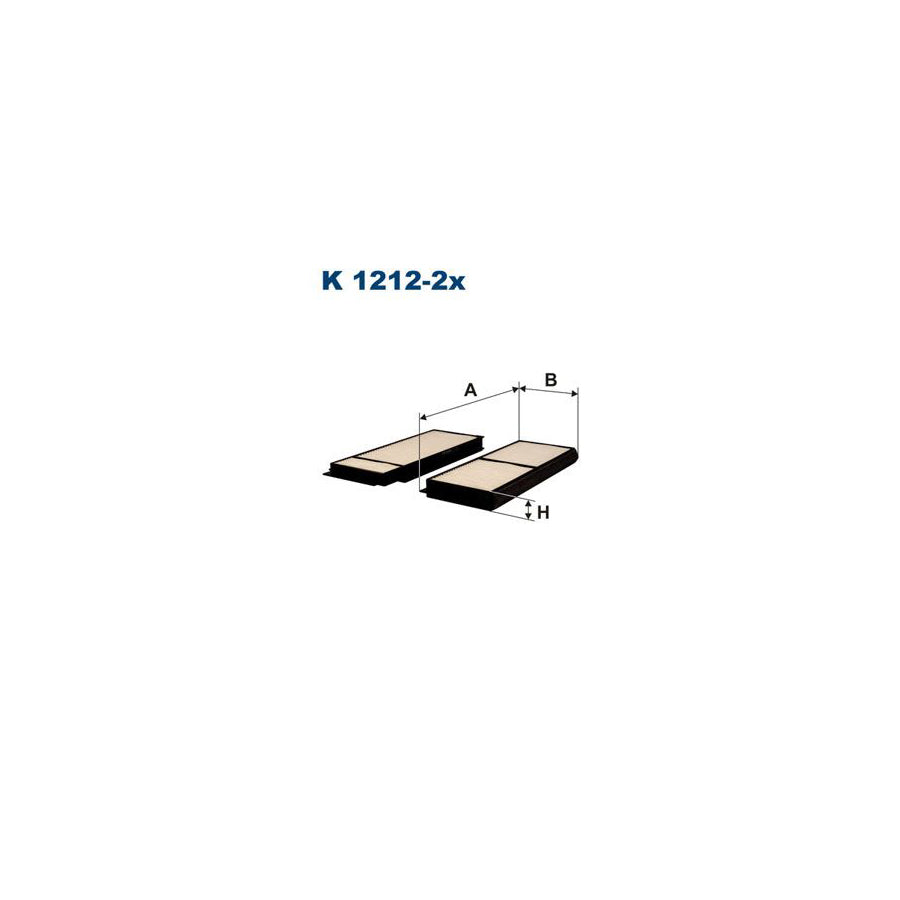 Filtron K 1212-2X Pollen Filter | Duco Car Parts UK Car Parts