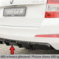 Rieger 00079029 Skoda 5E Octavia Rear Diffuser