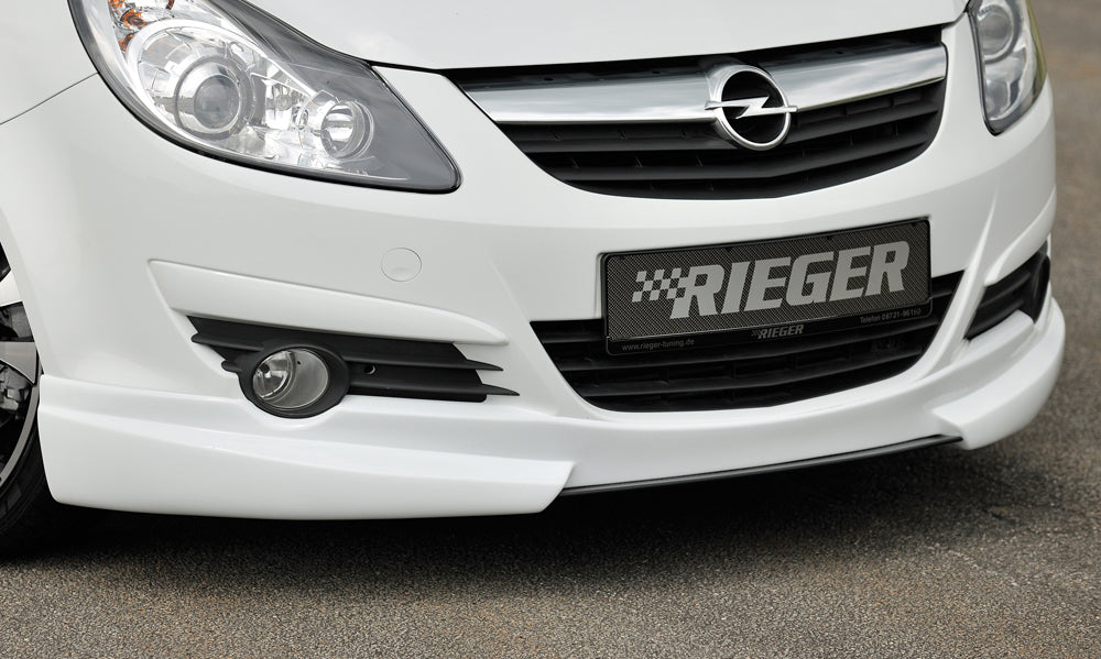 Rieger 00058940 Opel Corsa D Front Splitter