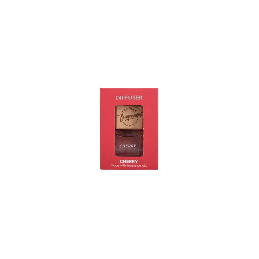 Designer Fragrances Diffuser Car Air Freshener - Cherry