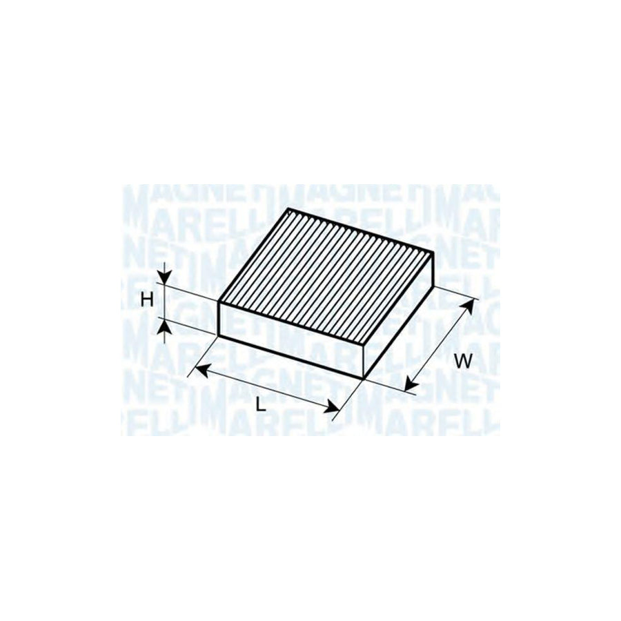 Magneti Marelli 350203061930 Pollen Filter | Duco Car Parts UK Car Parts
