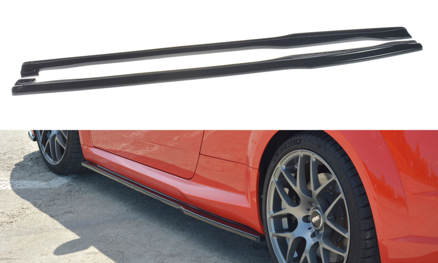 Maxton Design AU-TT-3-RS-SD1T Side Skirts Diffusers Audi TT RS 8S | Duco Car Parts UK Car Parts