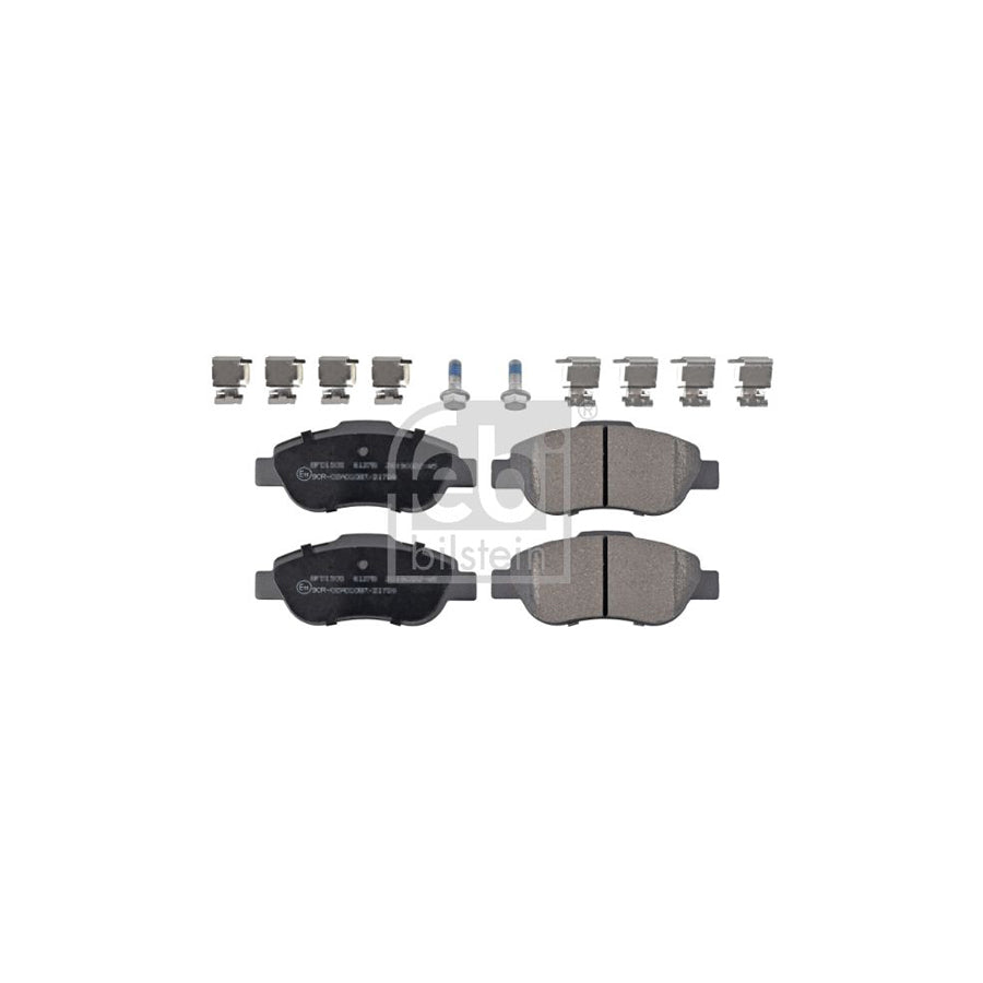 Febi Bilstein 170907 Brake Pad Set For Fiat Panda Ii Hatchback 169 Front Axle With Attachment Material