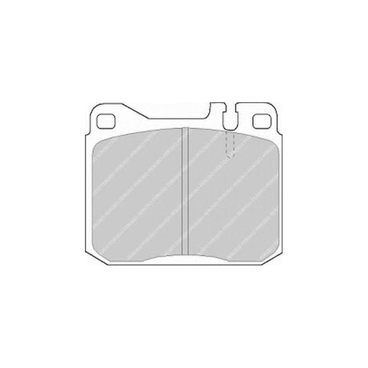 Ferodo Premier Fdb840 Brake Pad Set Incl Wear Warning Contact With Accessories With Guide Bolts
