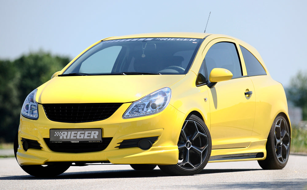 Rieger 00058940 Opel Corsa D Front Splitter