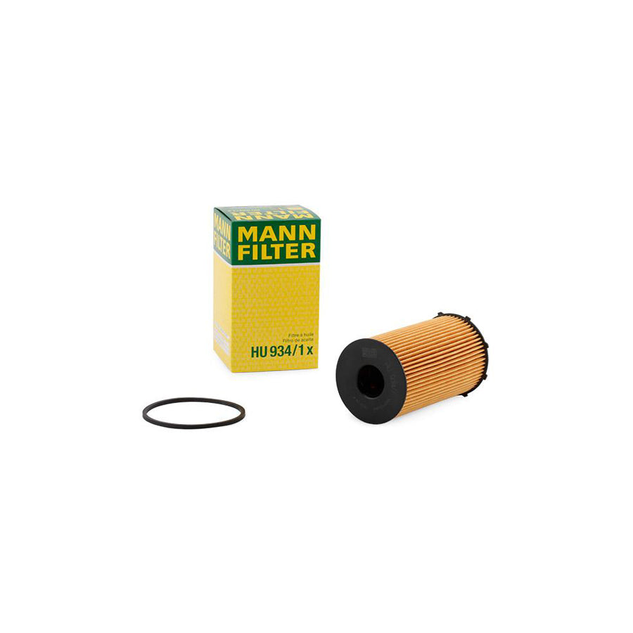 MANN-FILTER HU 934/1 x Oil Filter with seal, Filter Insert