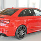 Rieger 00088187 Audi 8V Rear Diffuser for Sport Tailpipe Left & Right (A3 & S3) - Glossy Black