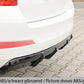 Rieger 00079029 Skoda 5E Octavia Rear Diffuser -  Matte Black